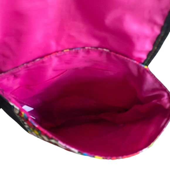 Neon Star Tokidoki Small Messenger Bag Crossbody Flap Front 8x9" Kidcore Y2K - Picture 9 of 9